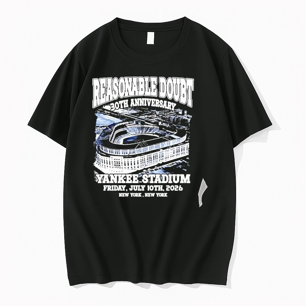 Officials Jay Z Reasonable Doubt 30th Anniversary Yankee Stadium July 10 2026 New York Premium T Shirt Sweatshirt Hoodie