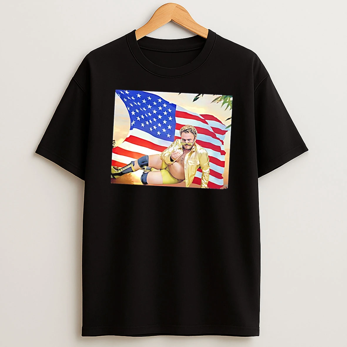 Officials Jerry Swirlz Beside American Flag Red White And Gerry Tees Premium T Shirt Sweatshirt Hoodie