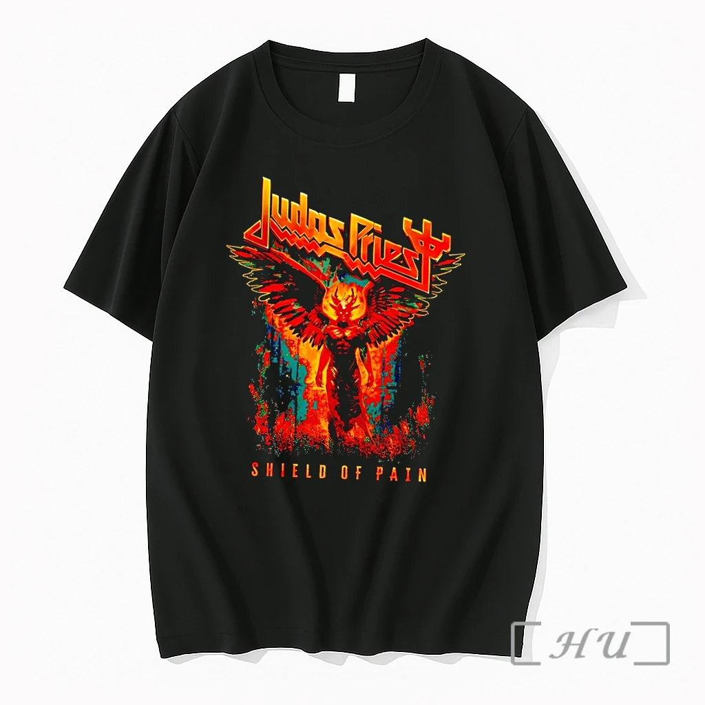 Officials Judas Priest Shield Of Pain Tour 2026 Winged Demon Black Premium Shirt Sweatshirt Tee