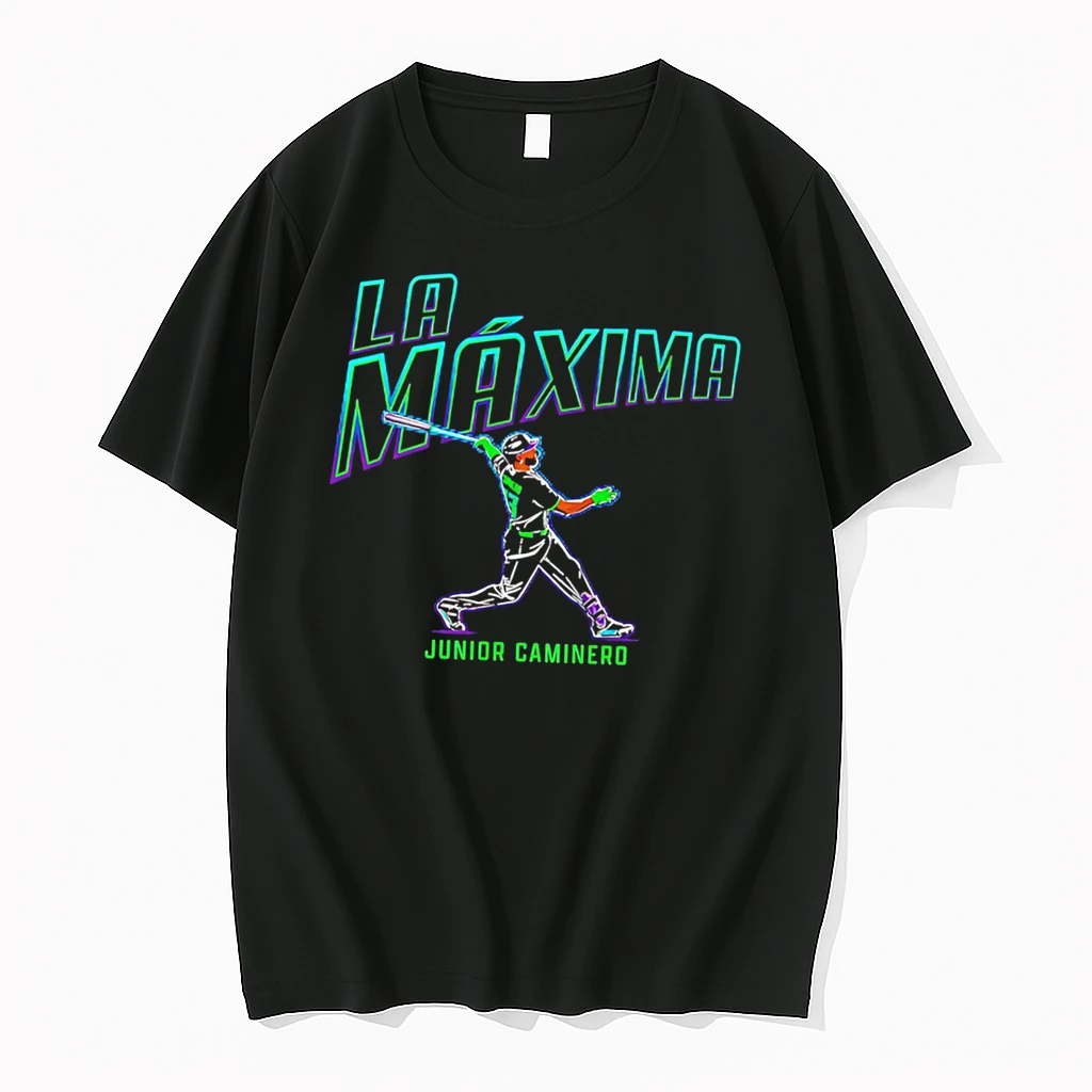 Officials Junior Caminero La Maxima Tampa Bay Rays Tee Premium T Shirt Sweatshirt Hoodie