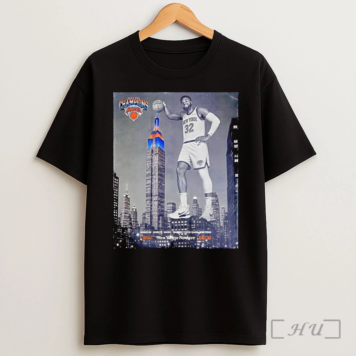 Officials Karl Anthony Towns New York Knicks Basketball 2026 Nba Champions New York Or Nowhere Premium Shirt Sweatshirt Tee