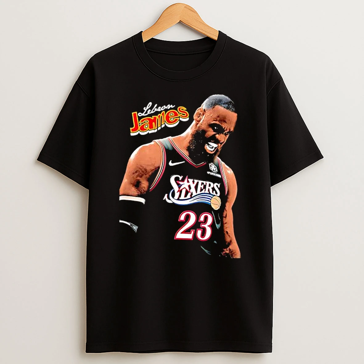 Officials Lebron James Philadelphia 76ers Nba Lebron James 2026 Premium T Shirt Sweatshirt Hoodie
