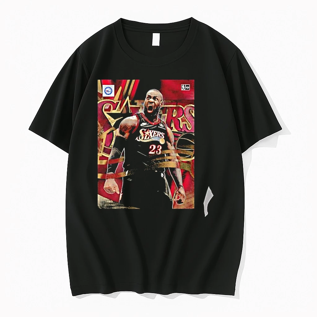 Officials Lebron James Philadelphia 76ers Sixers 23 Nba Poter Premium T Shirt Sweatshirt Hoodie