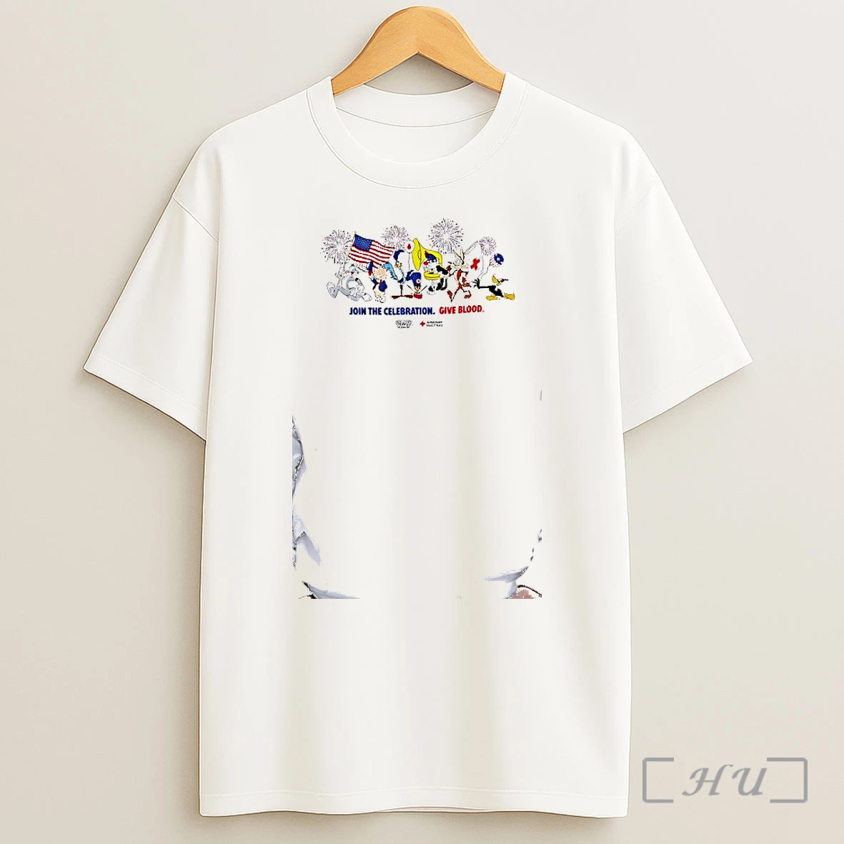 Officials Looney Tunes Join The Celebration Give Blood Premium Shirt Sweatshirt Tee