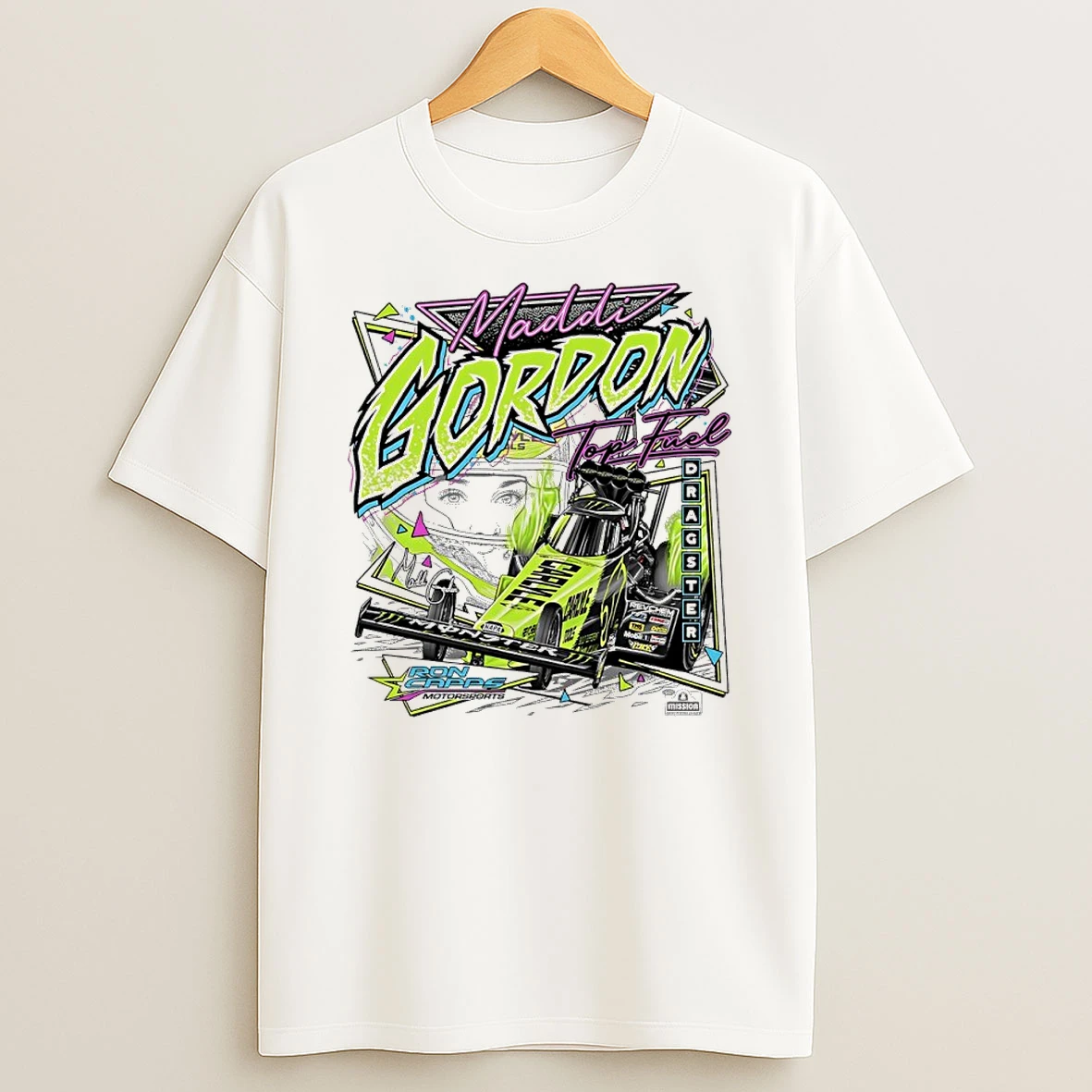 Officials Maddi Gordon Top Fuel Neon Premium T Shirt Sweatshirt Hoodie