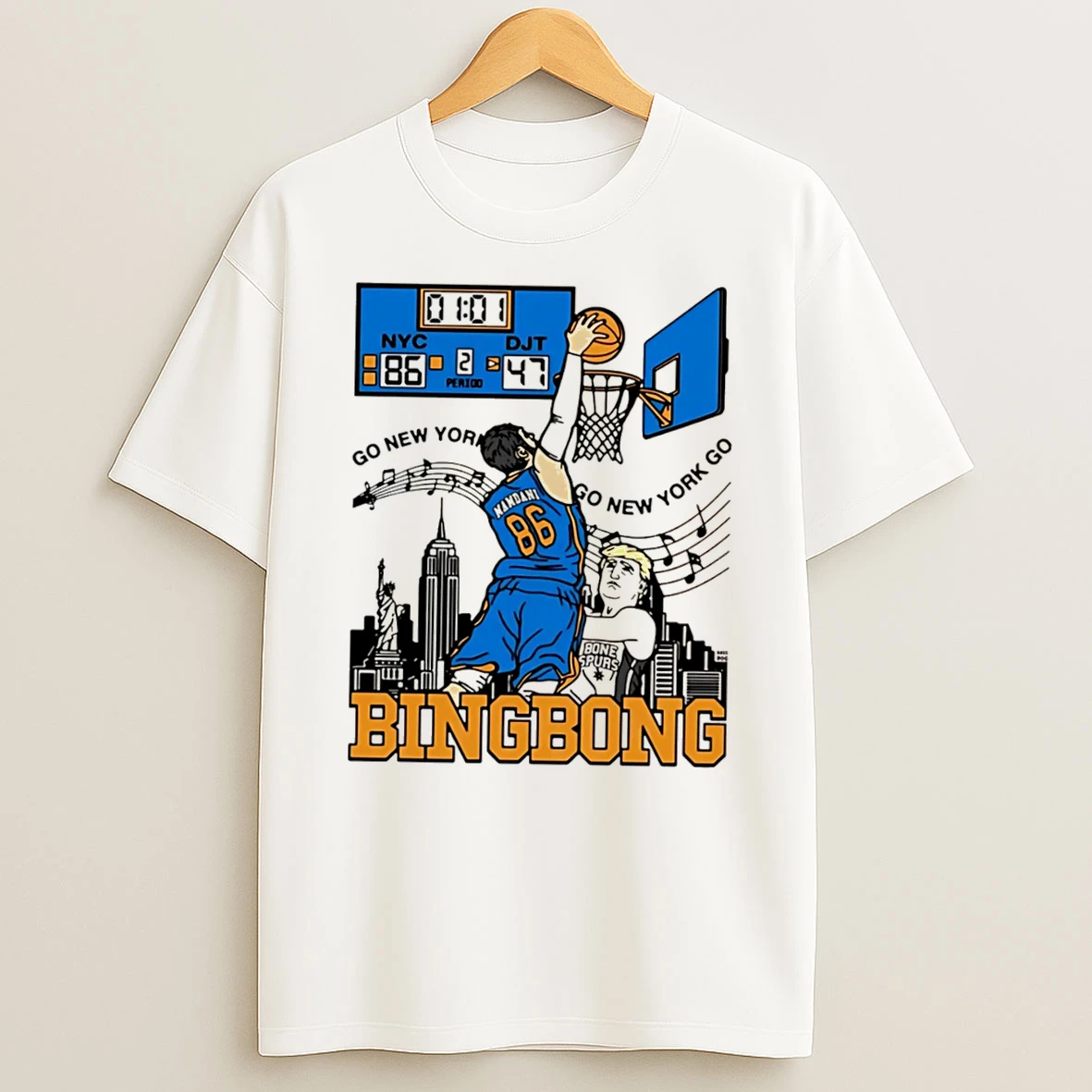 Officials Mamdani 86 New York Bing Bong Release The Epstein Files Tee Premium T Shirt Sweatshirt Hoodie