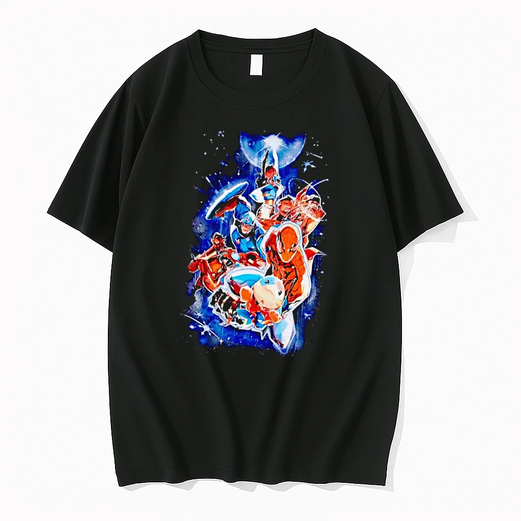 Officials Marvel Mashup Captain America Spider Man Doctor Strange Avengers Black Premium T Shirt Sweatshirt Hoodie