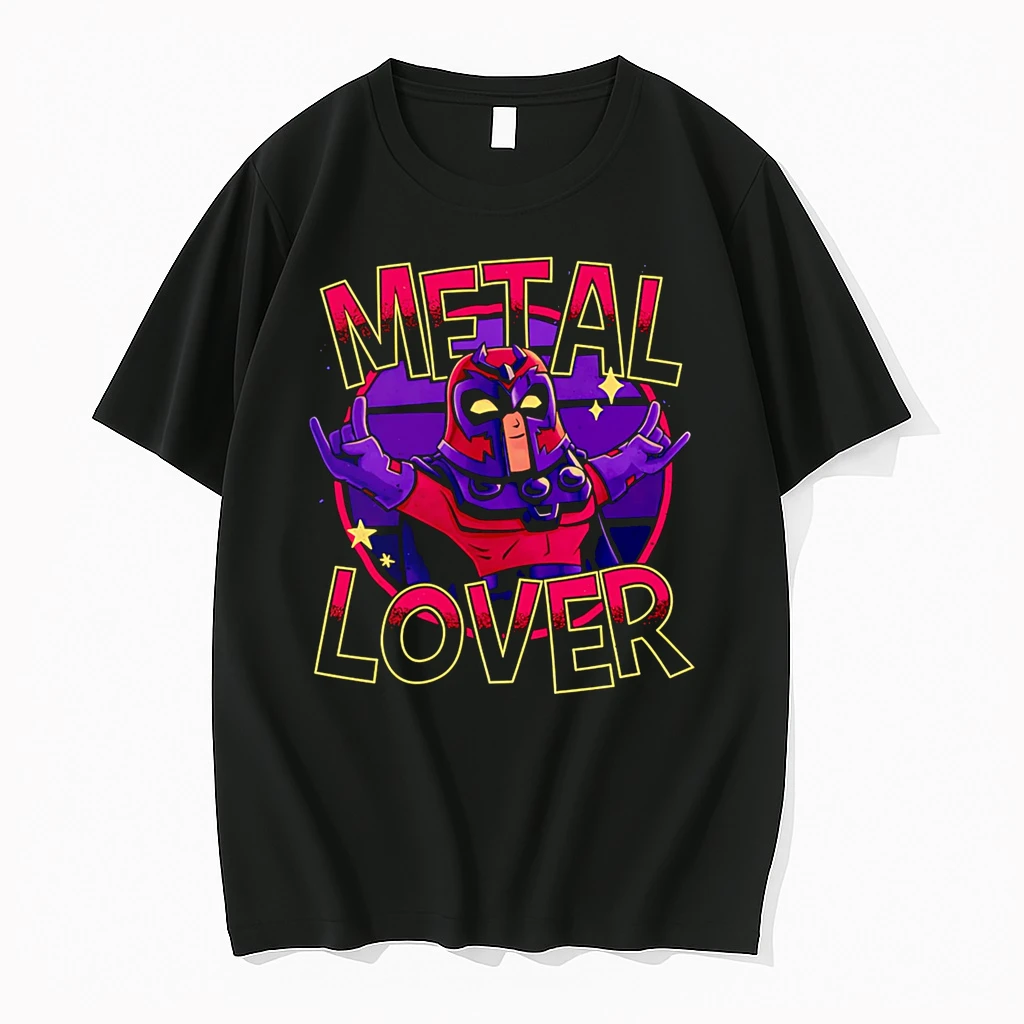 Officials Metal Lover Magneto Marvel Comics Premium T Shirt Sweatshirt Hoodie
