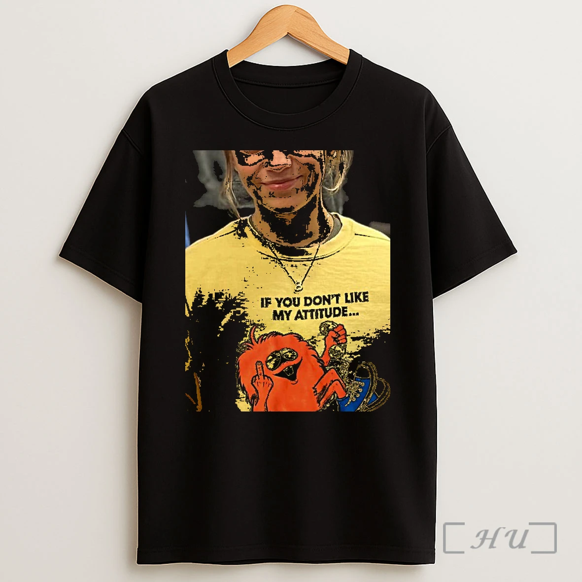 Officials Middle Finger Monster If You Dont Like My Attitude Dial 1 800 Go Knicks Premium Shirt Sweatshirt Tee