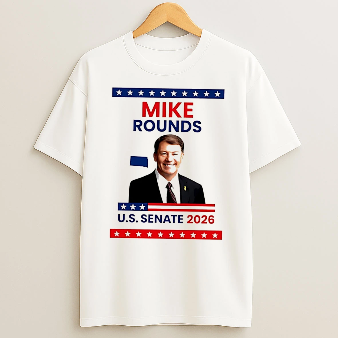 Officials Mike Rounds Us Senate 2026 South Dakota Tee Premium T Shirt Sweatshirt Hoodie