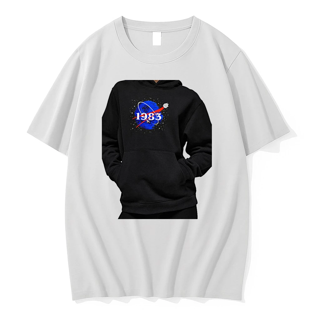 Officials Millennium Falcon Death Star Star Wars 1983 Space Premium T Shirt Sweatshirt Hoodie