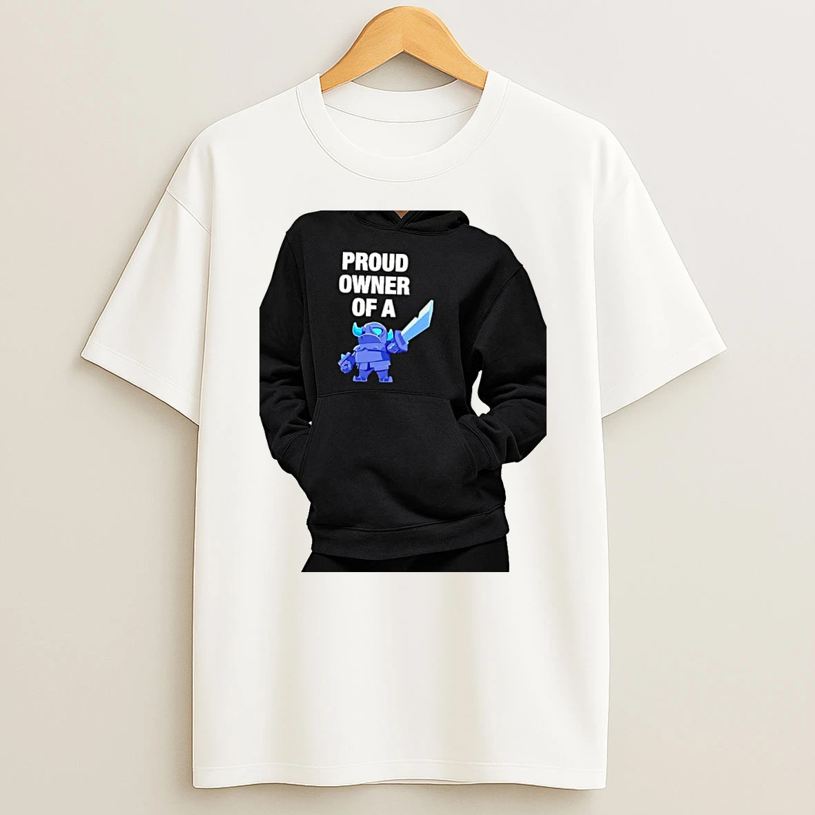 Officials Mini P E K K A Clash Royale Proud Owner Of A Premium T Shirt Sweatshirt Hoodie