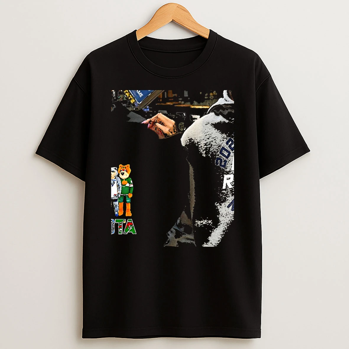 Officials Minnesota Sports Mascots American Flag Premium T Shirt Sweatshirt Hoodie
