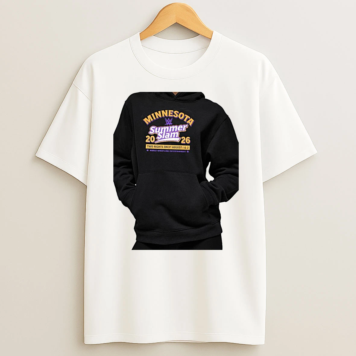 Officials Minnesota Summer Slam Two Nights Only 2026 Premium T Shirt Sweatshirt Hoodie