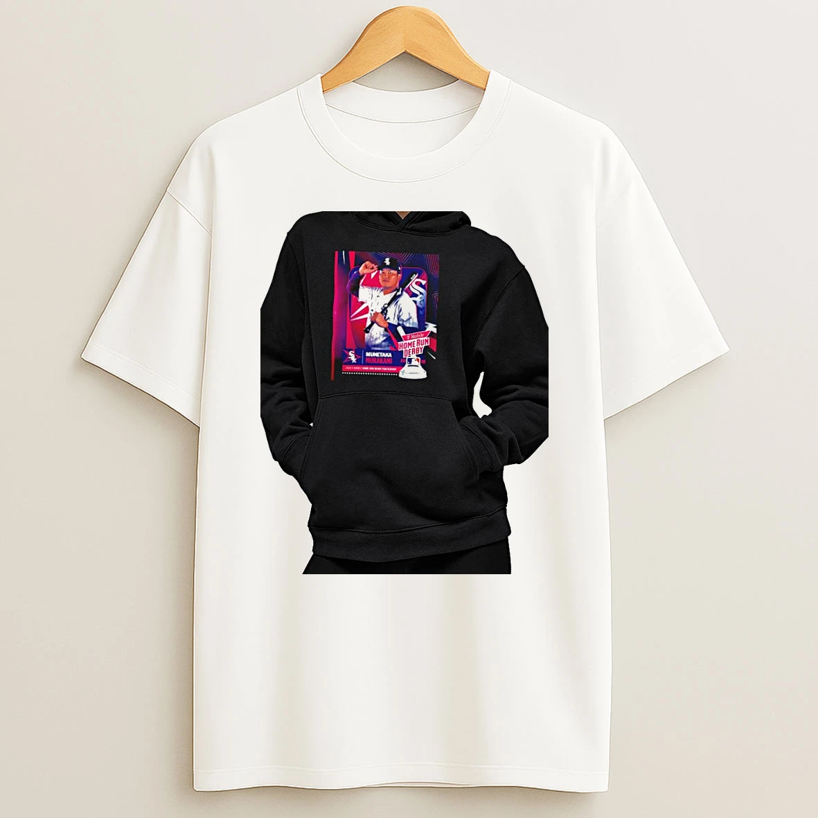Officials Munetaka Murakami Chicago White Sox Home Run Derby 2026 Premium T Shirt Sweatshirt Hoodie