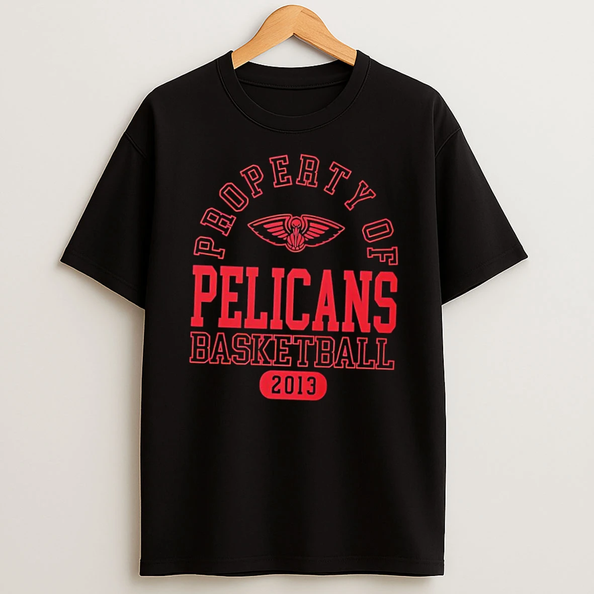 Officials New Orleans Pelicans Property Of 2013 Basketball Black Premium T Shirt Sweatshirt Hoodie