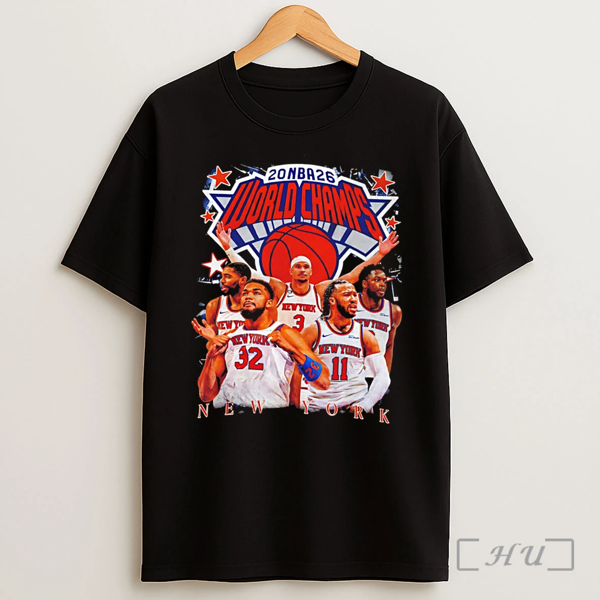 Officials New York Knicks 2026 Nba Champions Team Collage Tee Premium Shirt Sweatshirt Tee