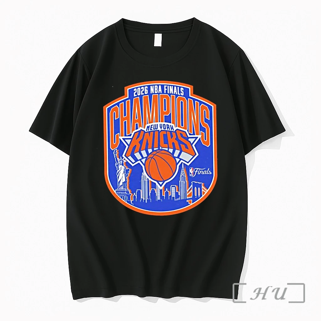 Officials New York Knicks 2026 Nba Finals Champions Statue Of Liberty Skyline Premium Shirt Sweatshirt Tee