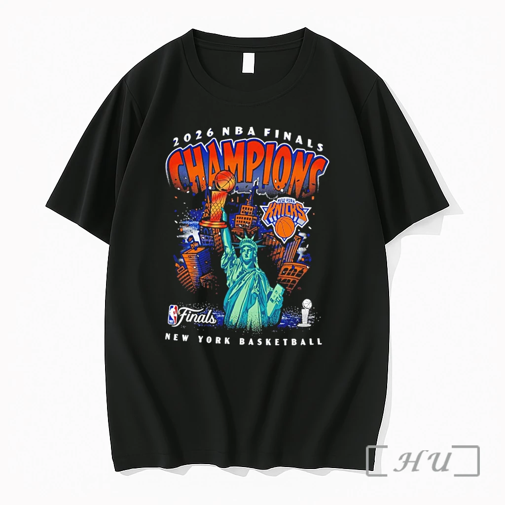 Officials New York Knicks 2026 Nba Finals Champions Statue Of Liberty Trophy Foundation Tee Premium Shirt Sweatshirt Tee