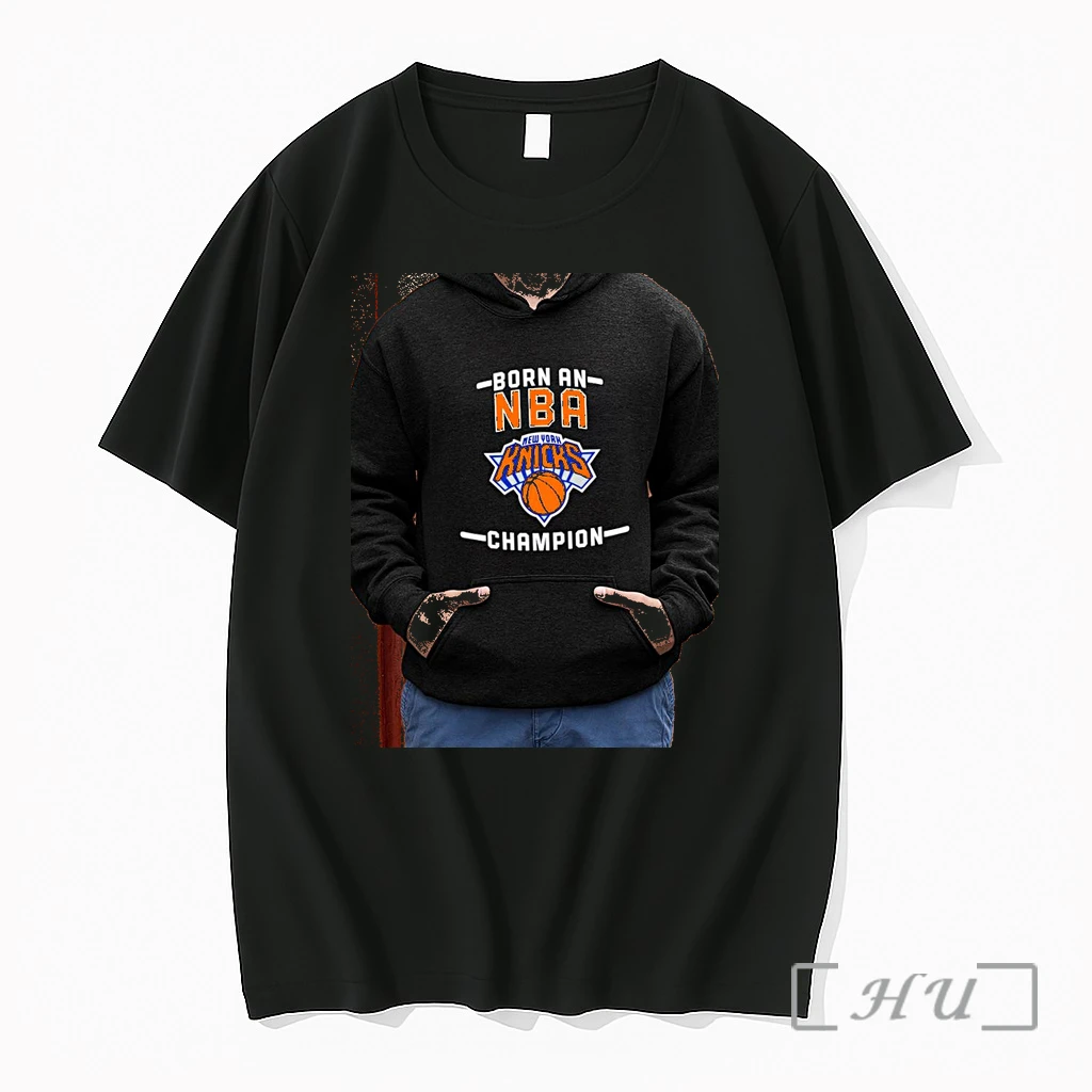 Officials New York Knicks Born An Nba Champion Premium Shirt Sweatshirt Tee