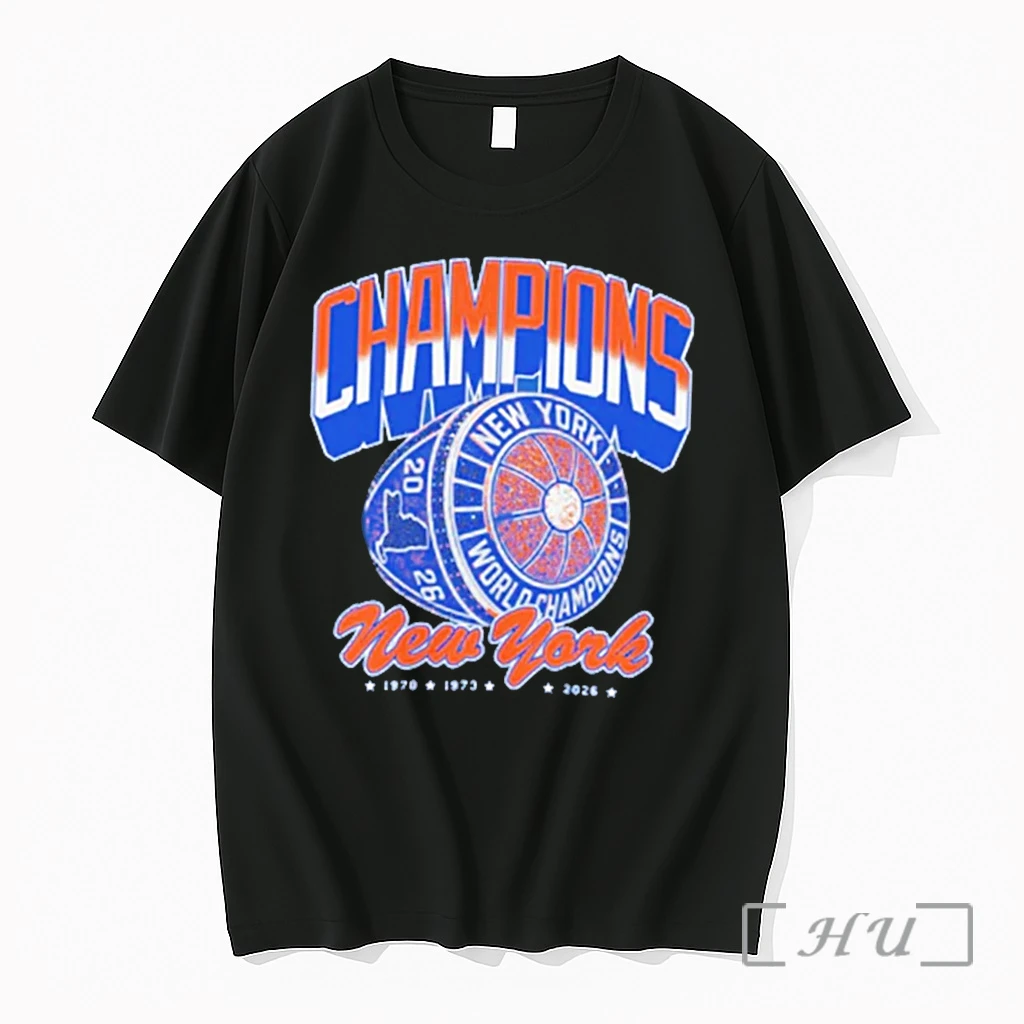 Officials New York Rings New York Knicks World Champions 2026 Tee Premium Shirt Sweatshirt Tee