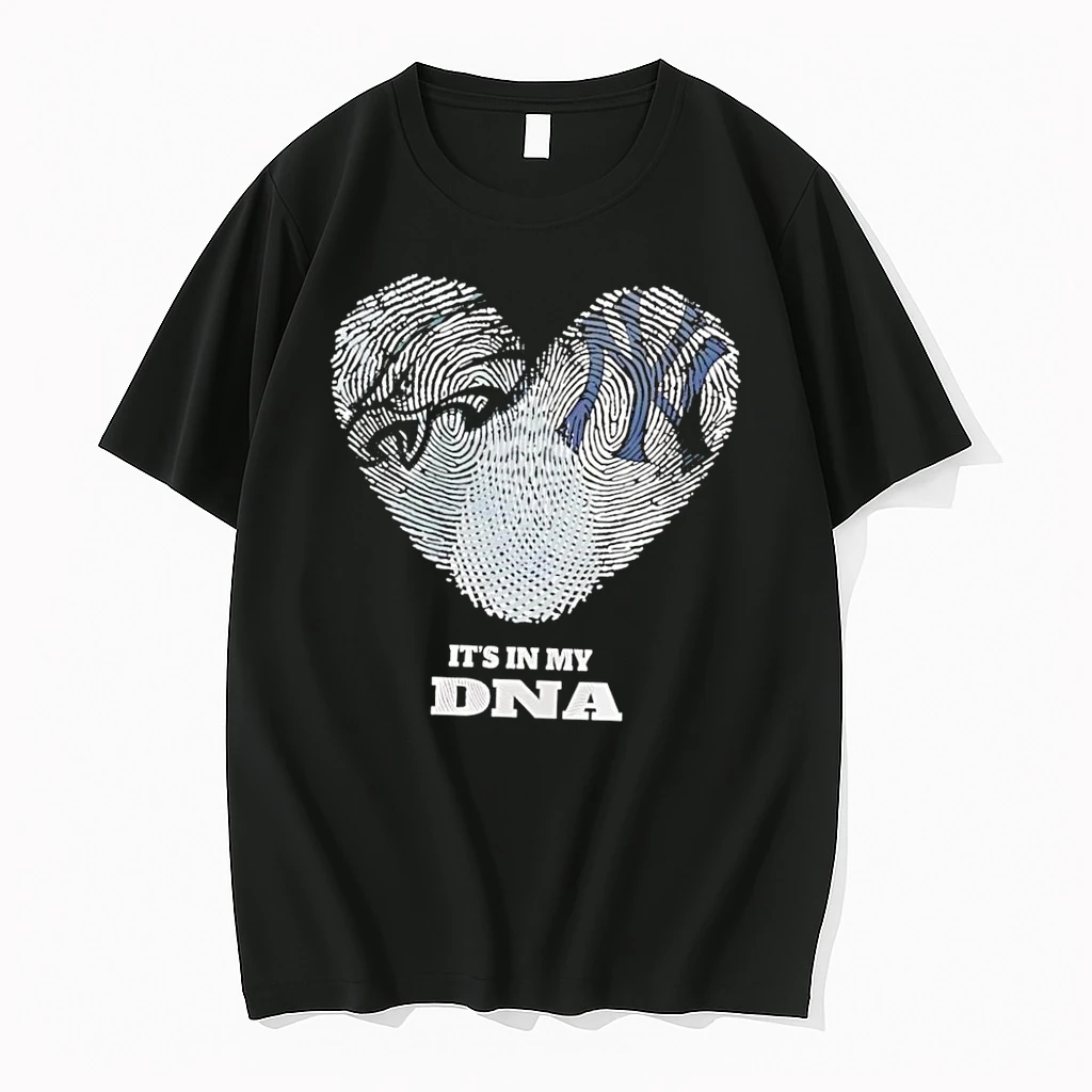 Officials New York Yankees Heart Fingerprint Its In My Dna Black Premium T Shirt Sweatshirt Hoodie