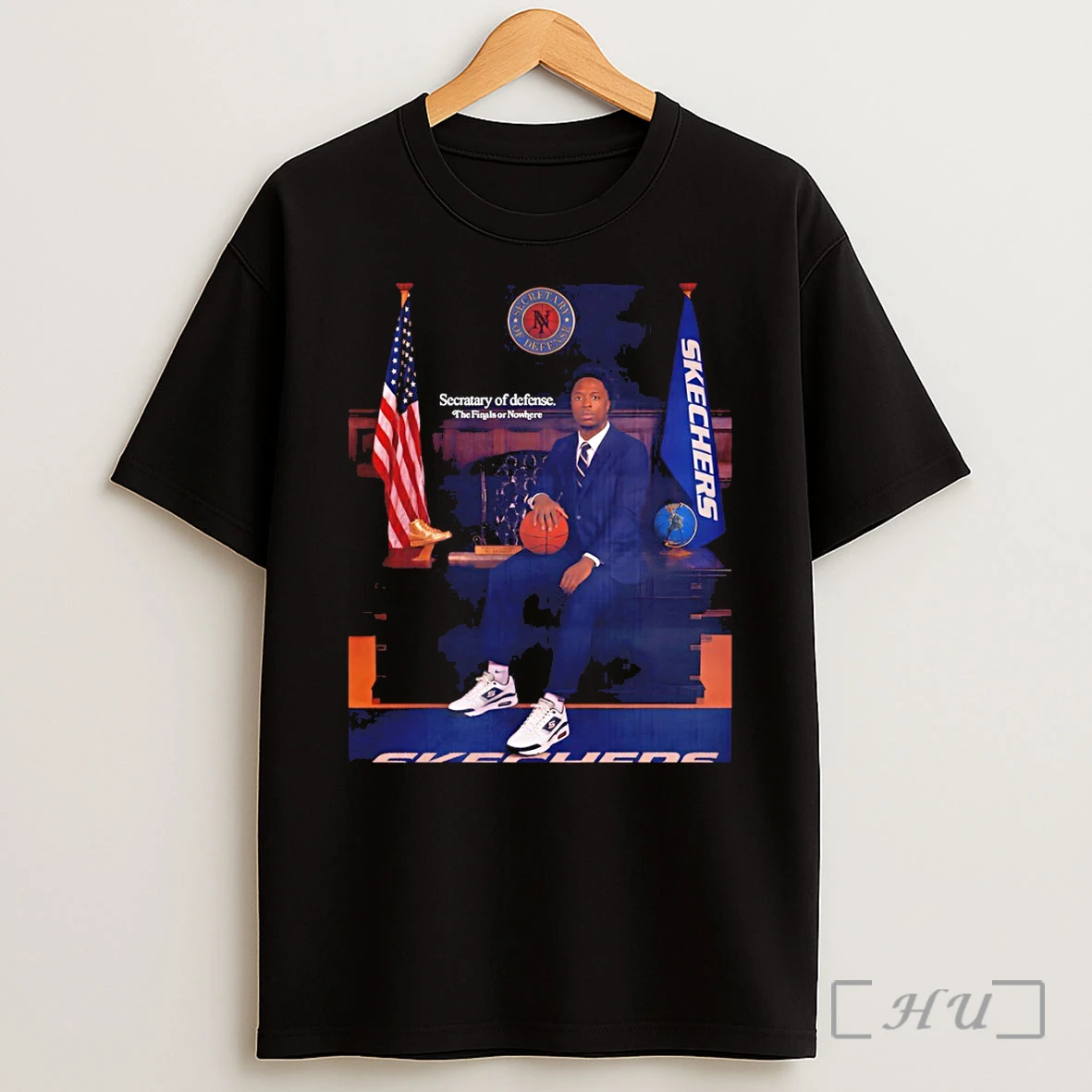 Officials Og Anunoby New York Knicks Basketball Skechers Secretary Of Defense The Finals Or Nowhere Premium Shirt Sweatshirt Tee