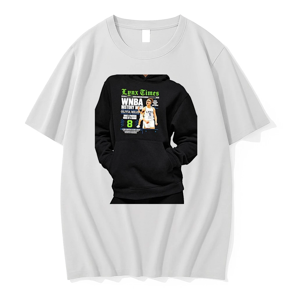 Officials Olivia Miles Minnesota Lynx Wnba History Made Most 3 Pointers Made By A Rookie Premium T Shirt Sweatshirt Hoodie