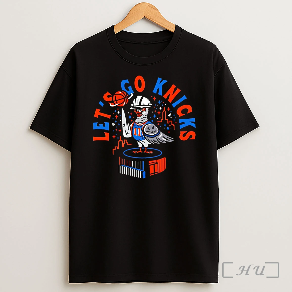 Officials Pigeon Jalen Brunson New York Knicks Basketball Lets Go Knicks 2026 Premium Shirt Sweatshirt Tee
