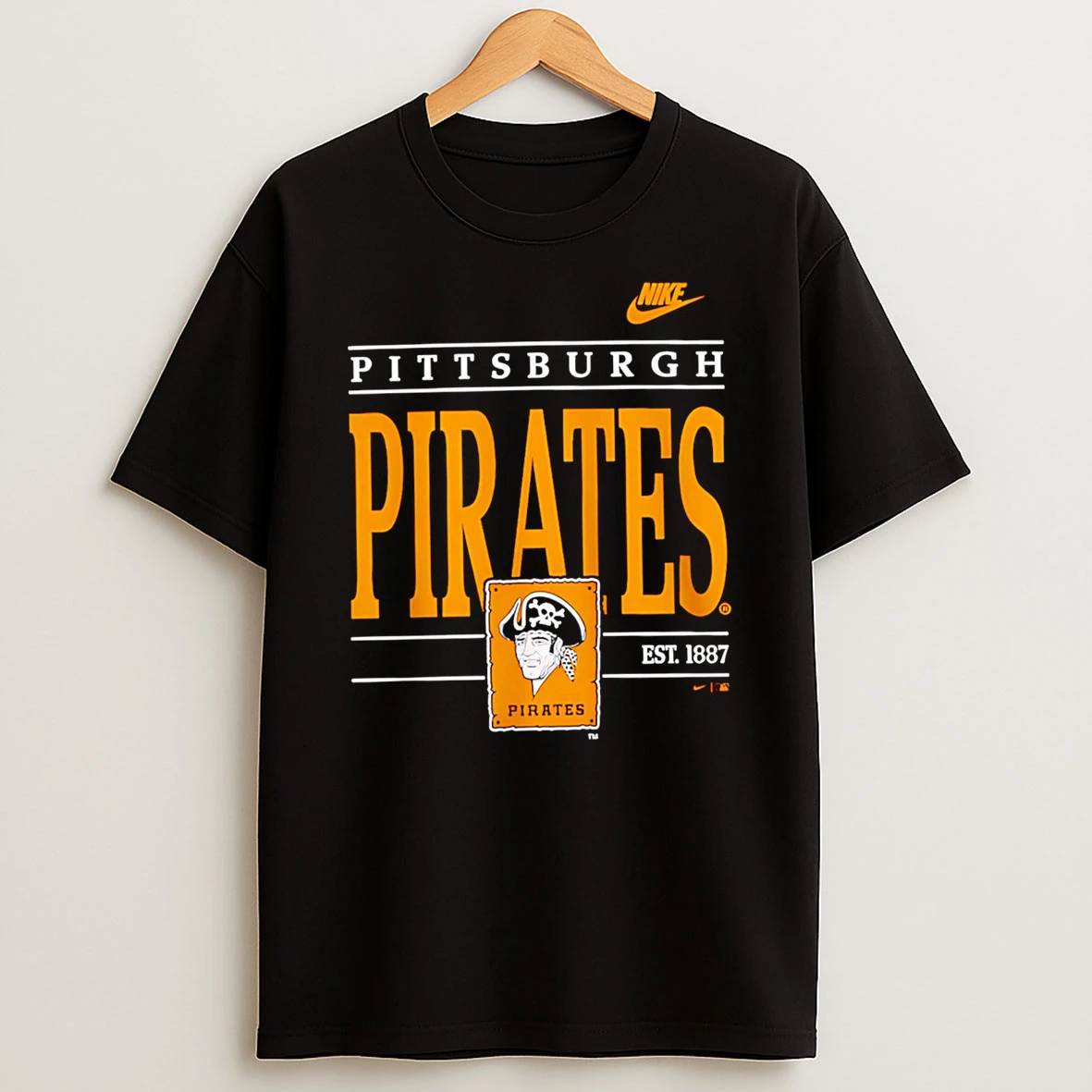 Officials Pittsburgh Pirates Pirates Est 1887 Mlb Premium T Shirt Sweatshirt Hoodie