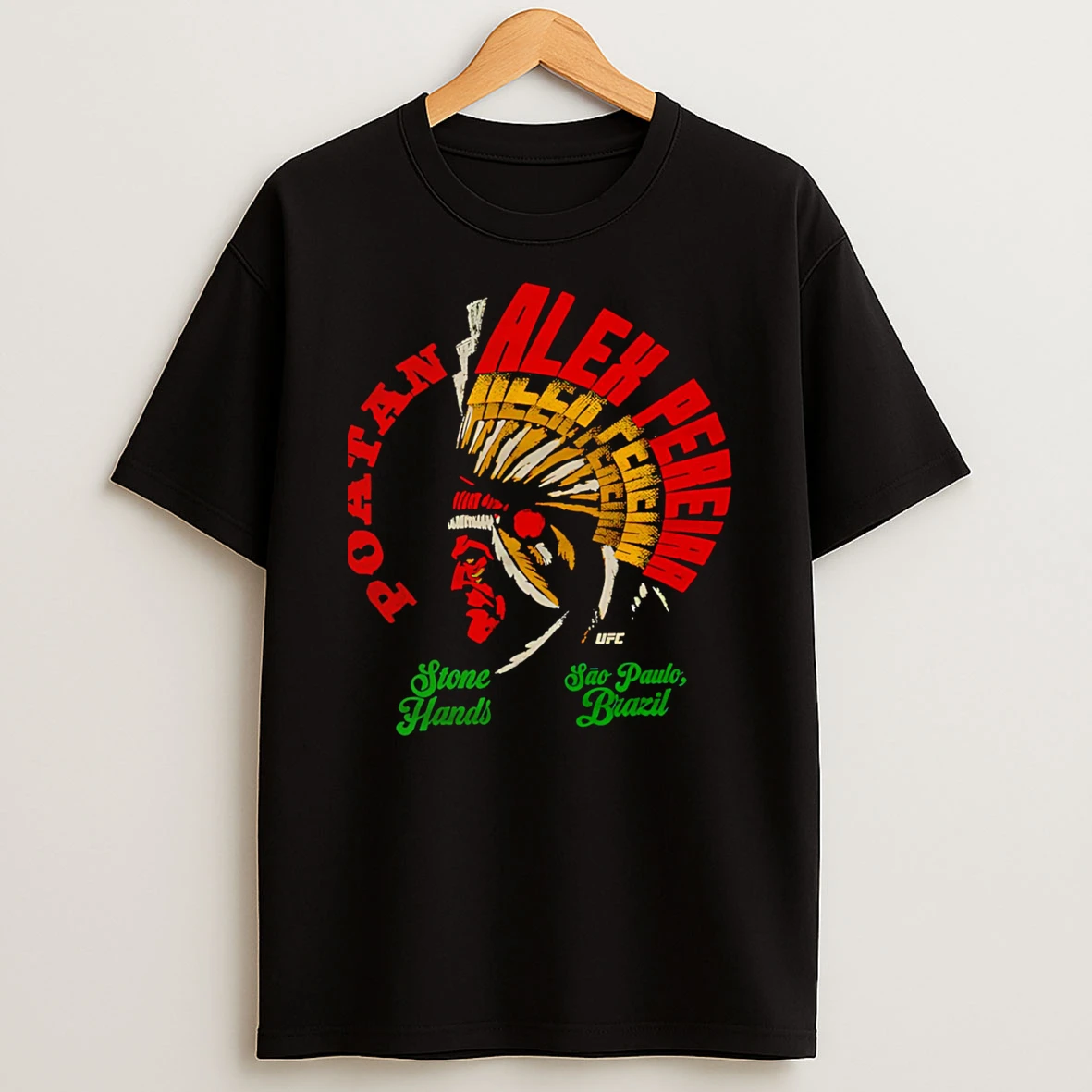 Officials Poatan Alex Pereira Stone Hands Sao Paulo Brazil Ufc Premium T Shirt Sweatshirt Hoodie
