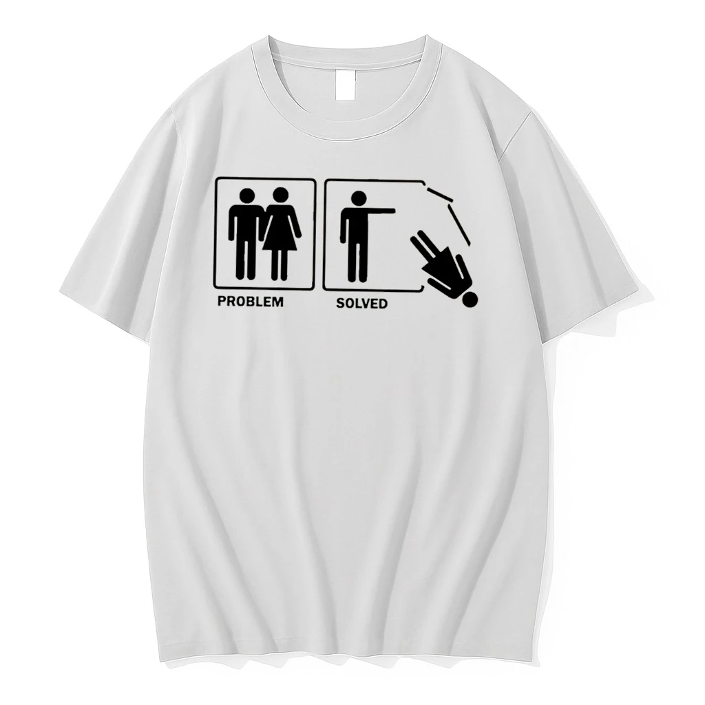 Officials Problem Solved Stick Figure Relationship Humor Tee Premium T Shirt Sweatshirt Hoodie
