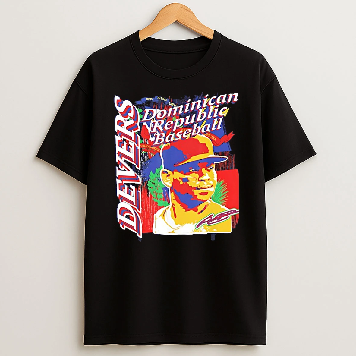 Officials Rafael Devers Dominican Republic Mlb International Baseball Signature Premium T Shirt Sweatshirt Hoodie