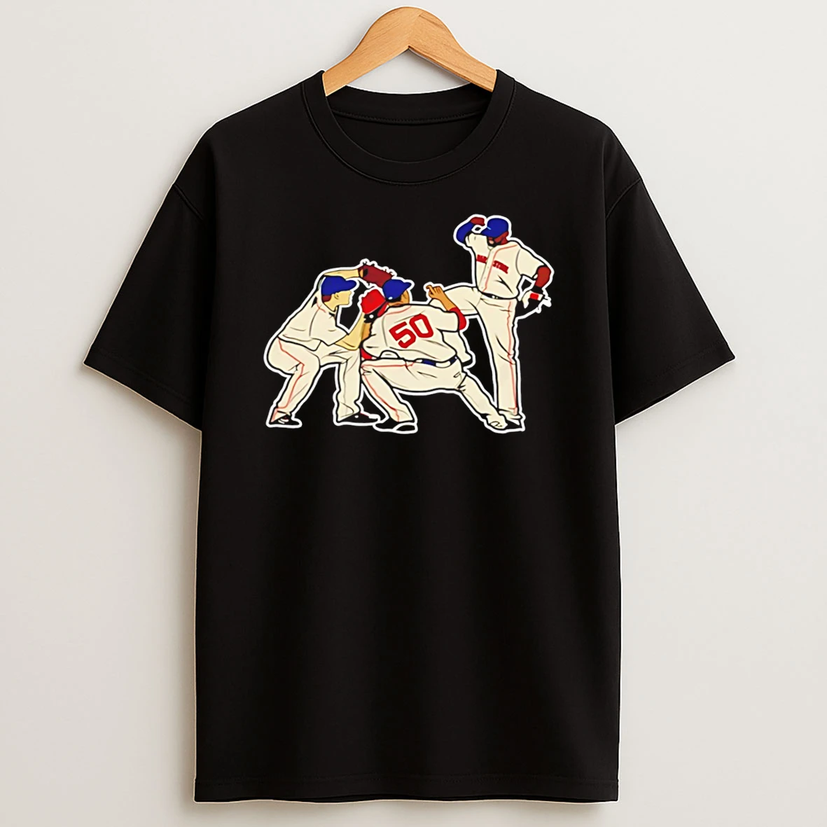 Officials Red Sox Mookie Betts Jackie Bradley Jr Andrew Benintendi Win Dance Repeat Tee Premium T Shirt Sweatshirt Hoodie