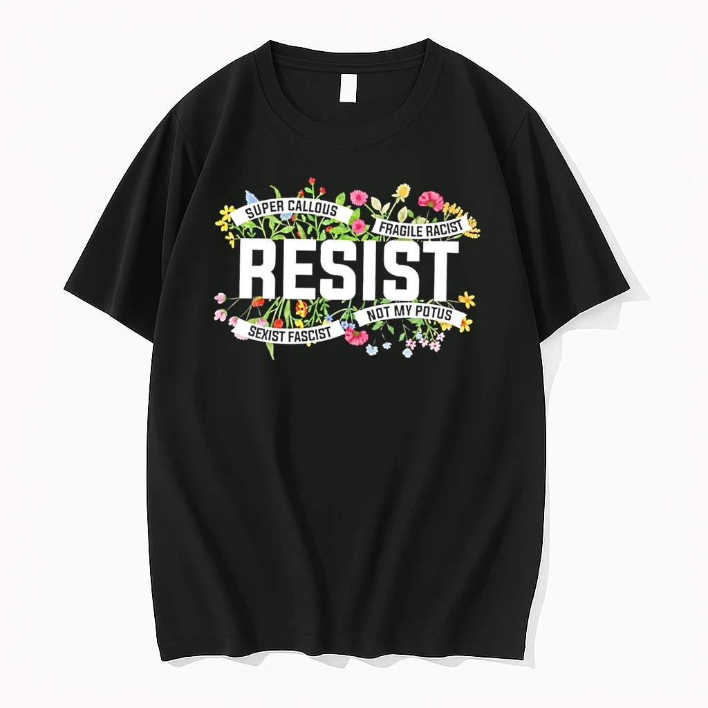 Officials Resist Floral Graphic Tee Premium T Shirt Sweatshirt Hoodie