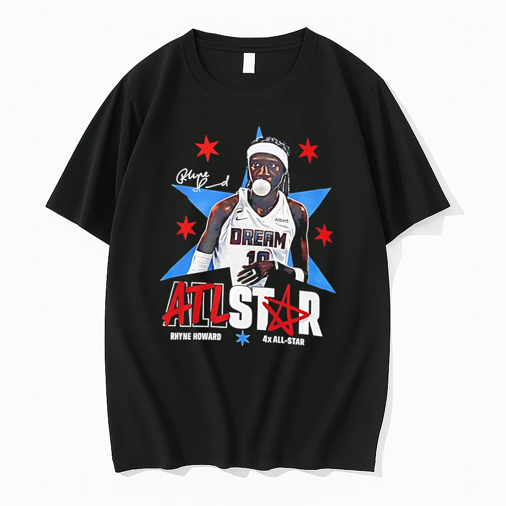 Officials Rhyne Howard 4x All Star Dream Basketball Signature Tee Premium T Shirt Sweatshirt Hoodie