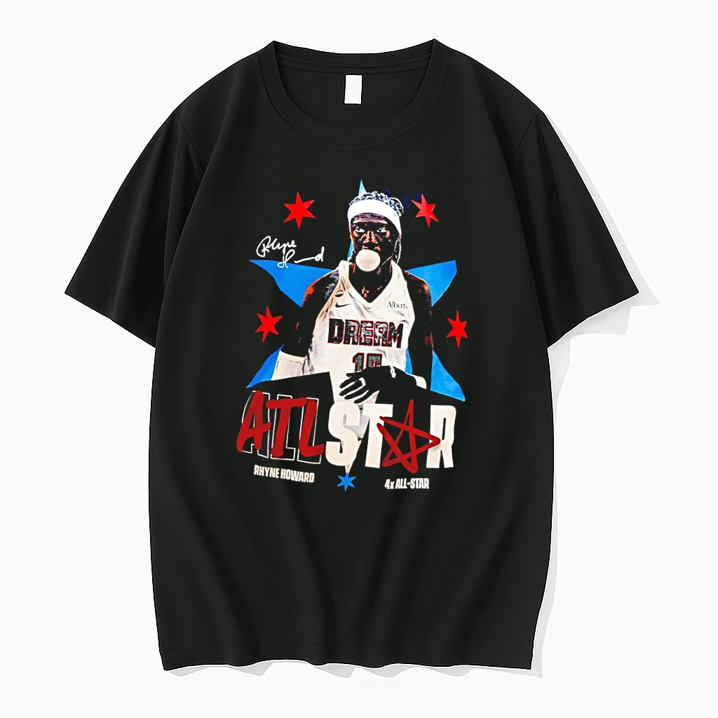 Officials Rhyne Howard Atlanta Dream 2026 Nba All Star Game 4x All Star Signature Premium T Shirt Sweatshirt Hoodie