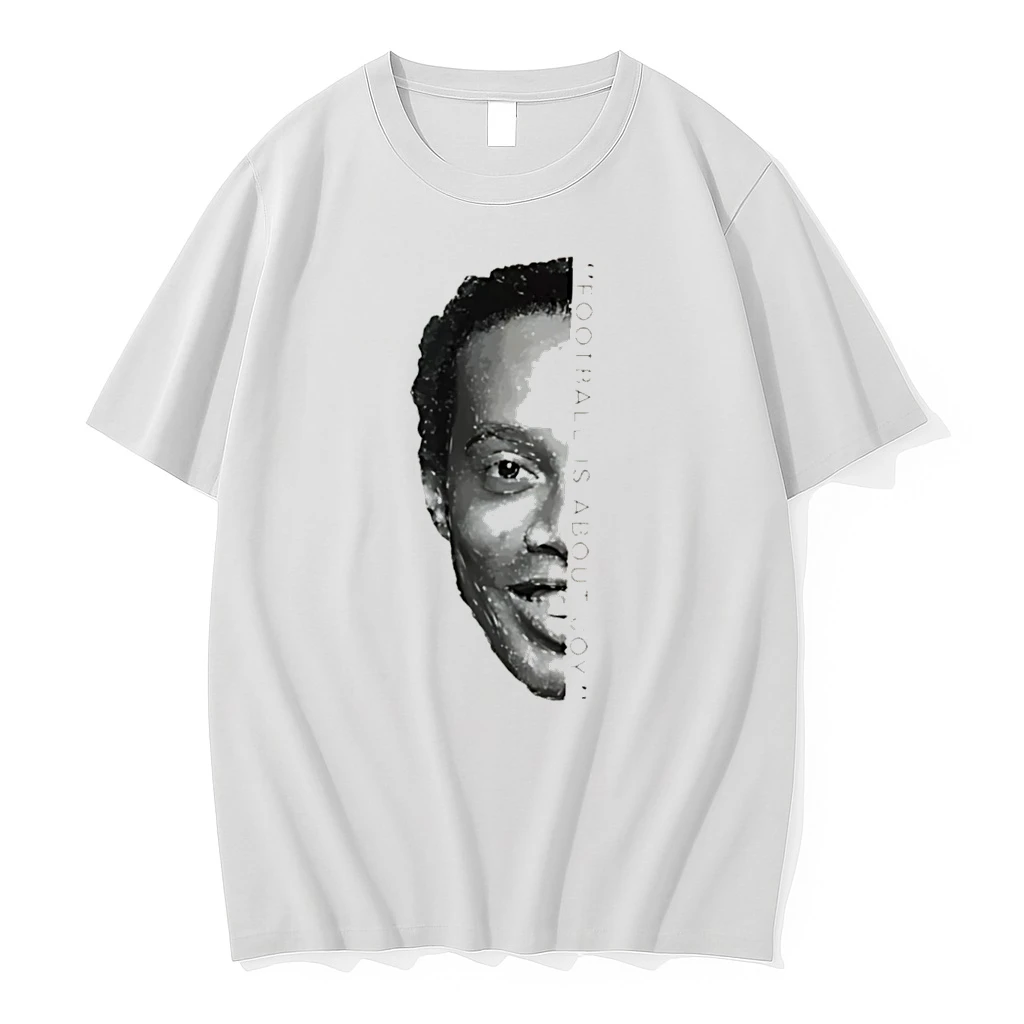 Officials Ronaldinho Football Is About Joy Soccer Legend Tee Premium T Shirt Sweatshirt Hoodie
