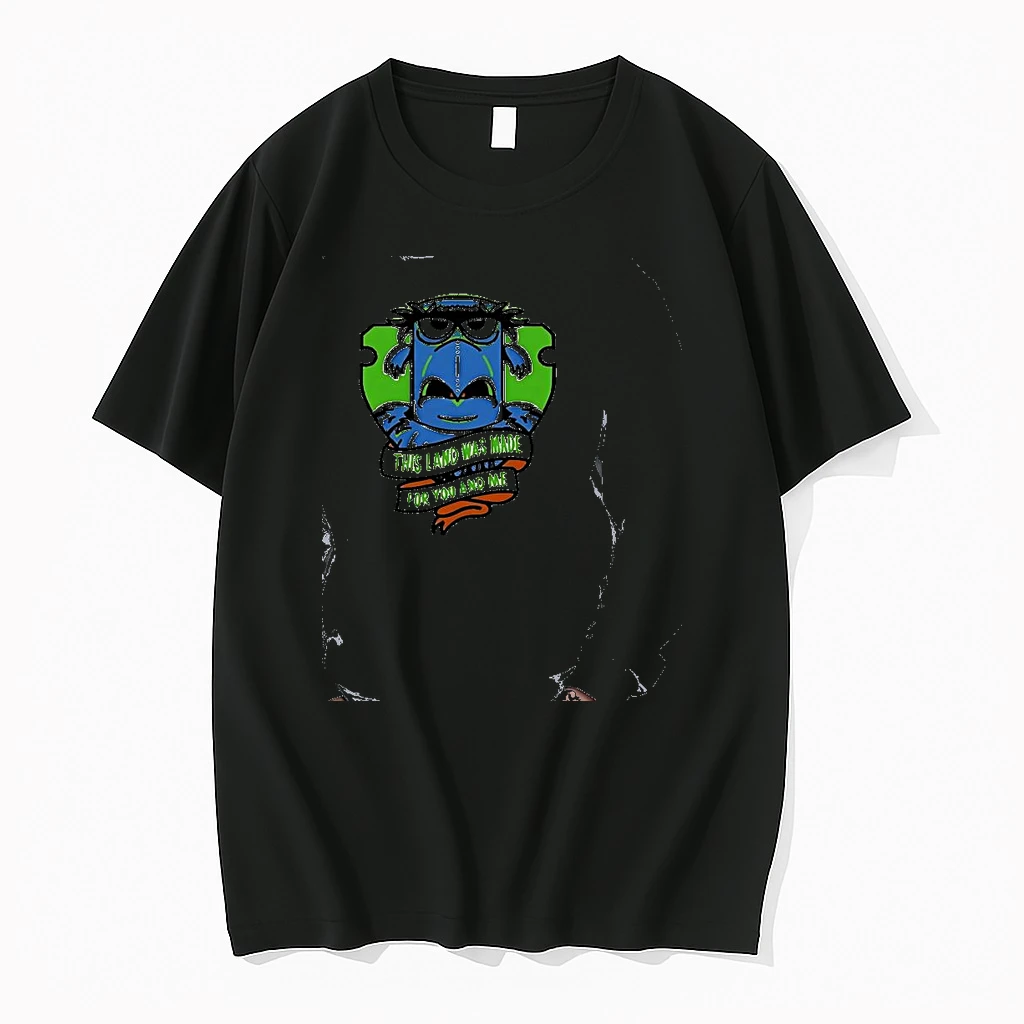 Officials Sam The Eagle Sesame Street This Land Was Made For You And Me Premium T Shirt Sweatshirt Hoodie