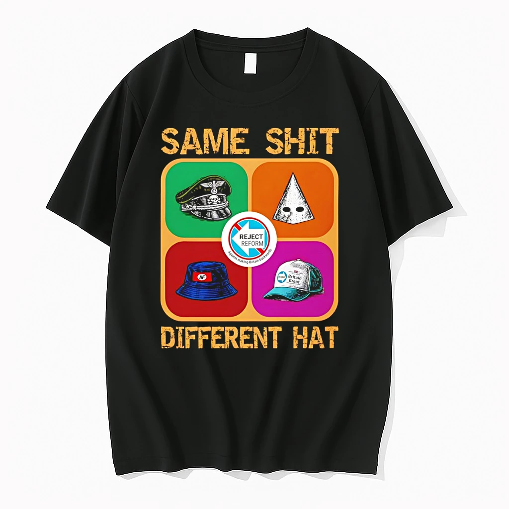 Officials Same Shit Different Hat Anti Reform Political Protest 2026 Premium T Shirt Sweatshirt Hoodie
