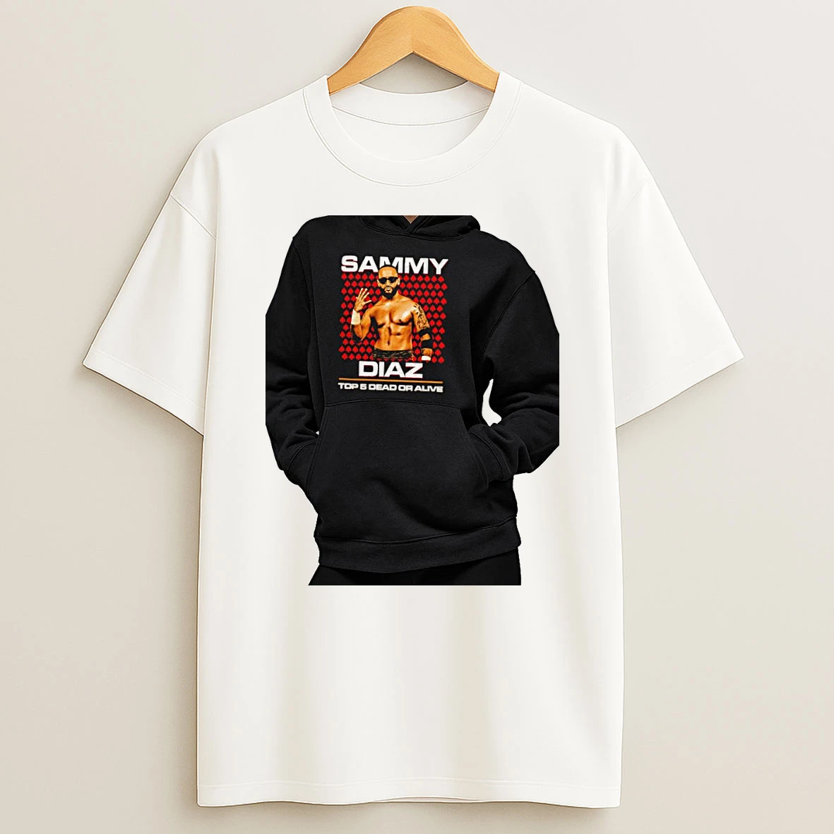 Officials Sammy Diaz Top 5 Dead Or Alive Wrestling Premium T Shirt Sweatshirt Hoodie