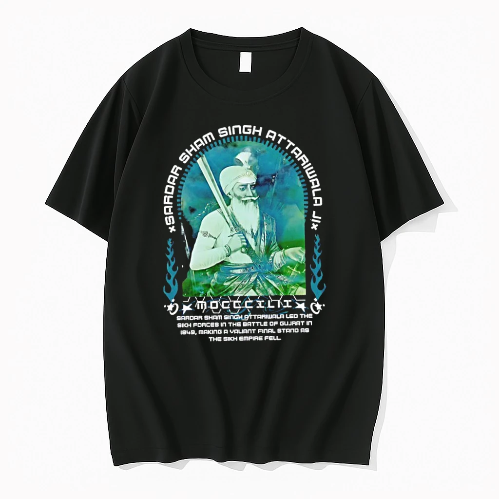 Officials Sardar Sham Singh Attariwala Sikh Empire Battle Of Gujrat 1849 Premium T Shirt Sweatshirt Hoodie
