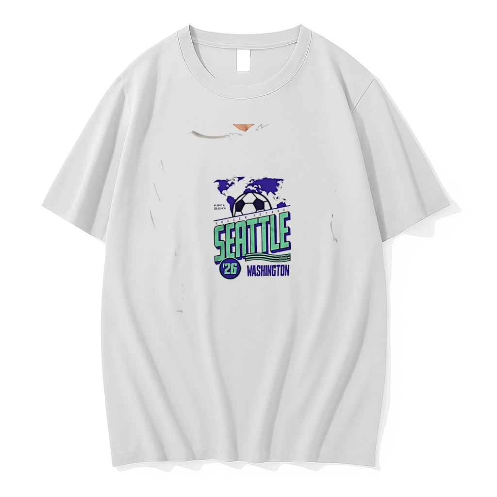 Officials Seattle 2026 World Cup Soccer Futbol Washington Host City Premium T Shirt Sweatshirt Hoodie