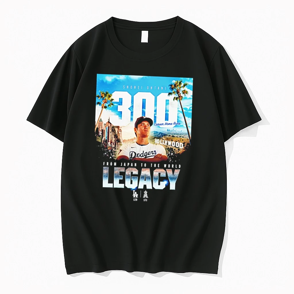 Officials Shohei Ohtani 300 Career Home Runs Legacy From Japan To The World Tee Premium T Shirt Sweatshirt Hoodie