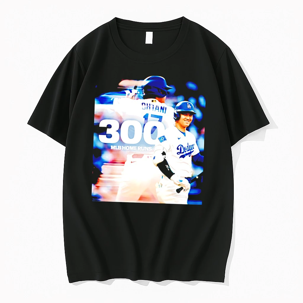 Officials Shohei Ohtani 300 Mlb Home Runs Los Angeles Dodgers Tee Premium T Shirt Sweatshirt Hoodie