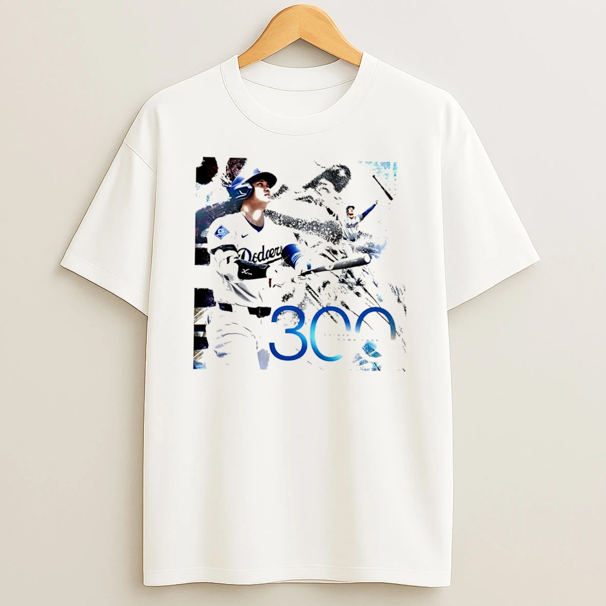 Officials Shohei Ohtani Los Angeles Dodgers 300 Career Home Runs Tee Premium T Shirt Sweatshirt Hoodie