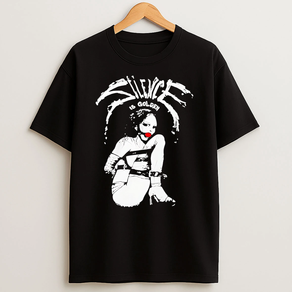 Officials Silence Is Golden Bondage Tee Premium T Shirt Sweatshirt Hoodie