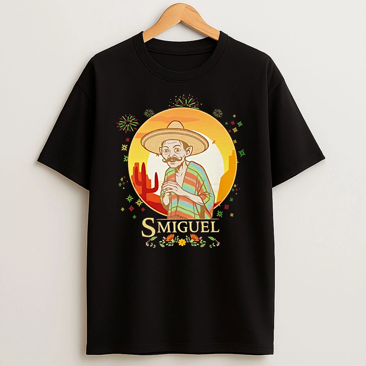 Officials Smiguel Mexican Sombrero Mashup Vintage Premium T Shirt Sweatshirt Hoodie