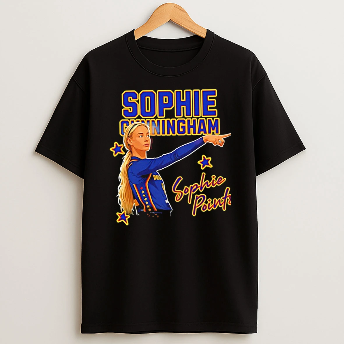 Officials Sophie Cunningham Indiana Fever Sophie Points Premium T Shirt Sweatshirt Hoodie