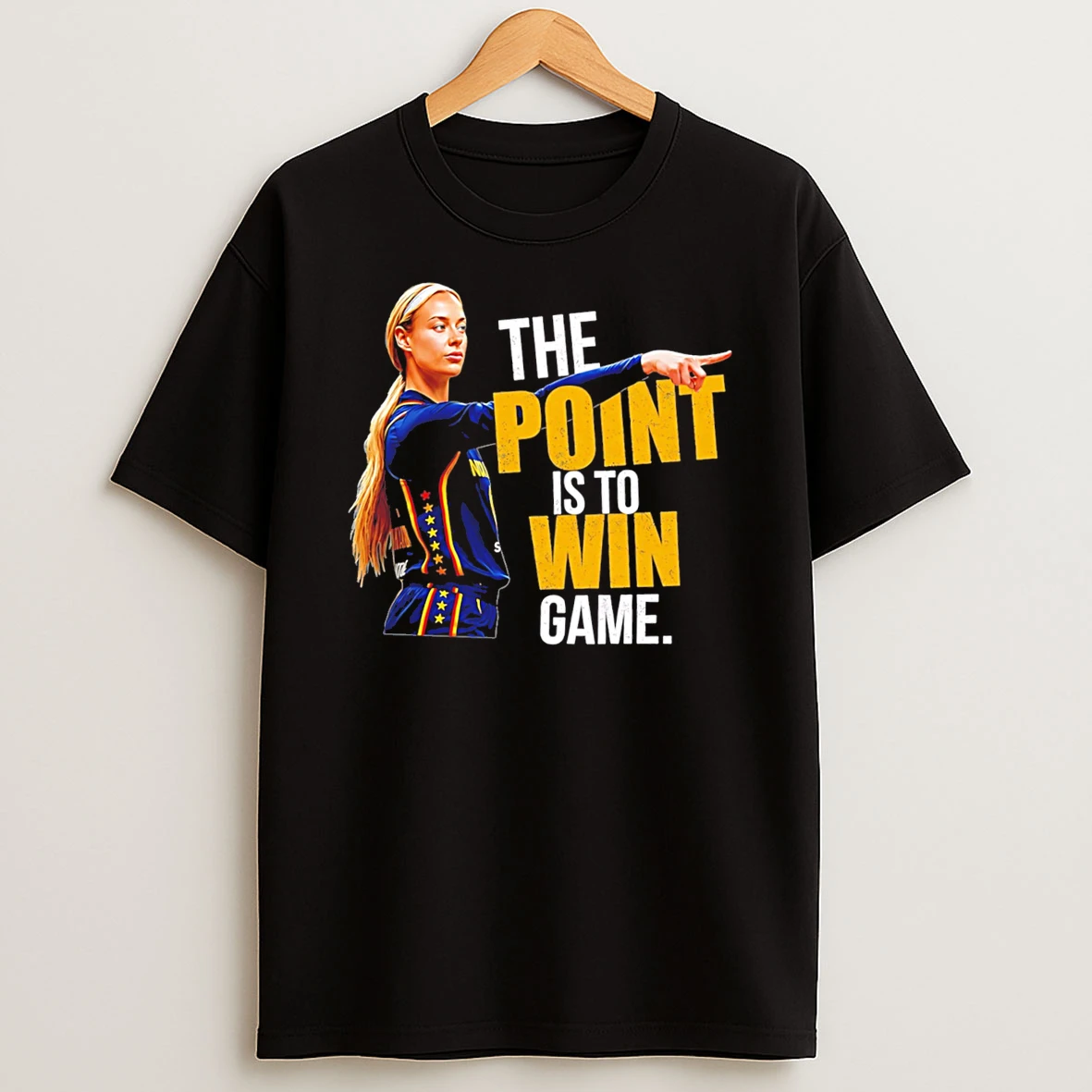 Officials Sophie Cunningham The Point Is To Win Indiana Fever 2026 Tee Premium T Shirt Sweatshirt Hoodie